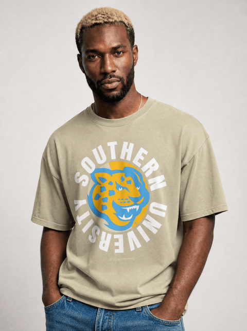 Southern University - Full Circle Oversized T-Shirt - DungeonForward