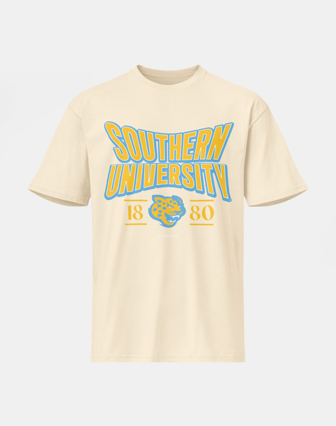 Southern University - HBCU - Stretch Logo Tshirt - DungeonForward
