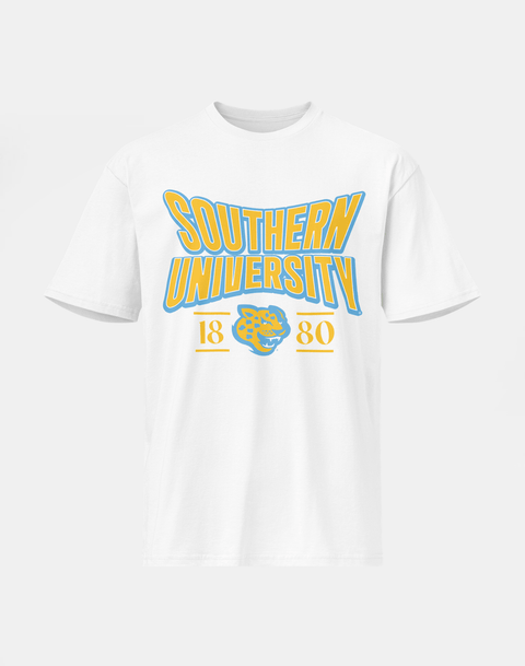 Southern University - HBCU - Stretch Logo Tshirt - DungeonForward
