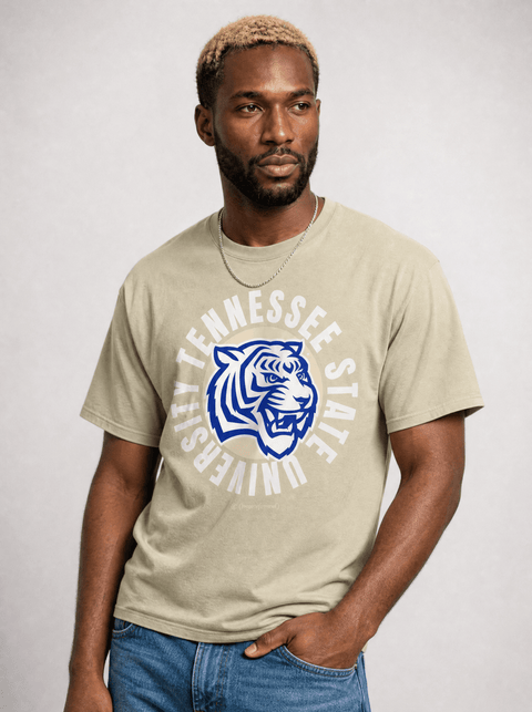 Tennessee State University - Full Circle Oversized T-Shirt - DungeonForward