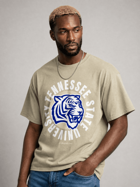 Tennessee State University - Full Circle Oversized T-Shirt - DungeonForward
