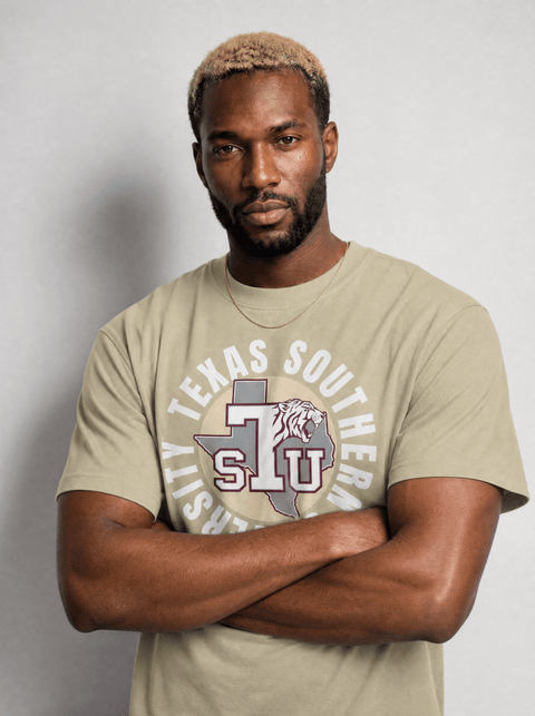 Texas Southern University - Full Circle Oversized T-Shirt - DungeonForward