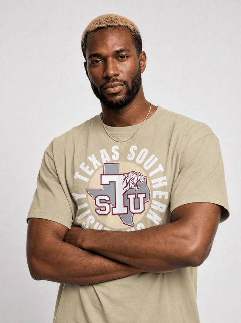 Texas Southern University - Full Circle Oversized T-Shirt - DungeonForward