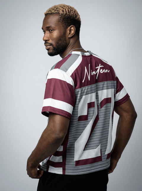 Texas Southern University - Phenom HBCU Box Football Jersey - DungeonForward