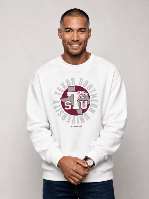 Texas Southern University - Tiger Country - Full Circle Extra Comfy Sweatshirt - DungeonForward