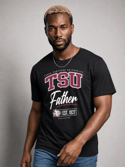 Texas Southern University – Tiger – Father – HBCU T-shirt - DungeonForward