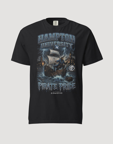 The Dungeon Forward – Hampton University – The Yard Bootleg Tee - DungeonForward