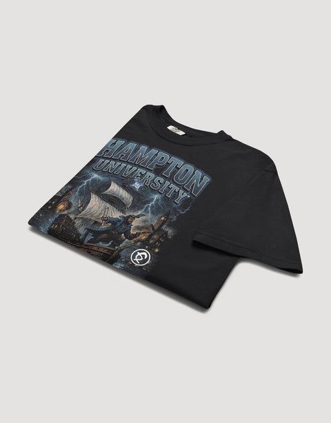 The Dungeon Forward – Hampton University – The Yard Bootleg Tee - DungeonForward