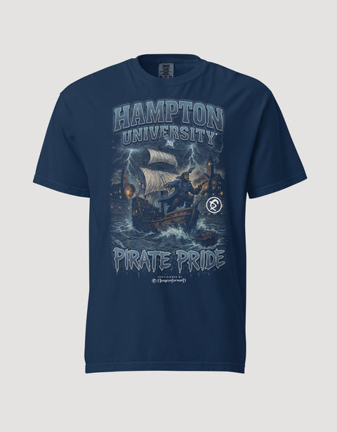 The Dungeon Forward – Hampton University – The Yard Bootleg Tee - DungeonForward