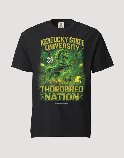 The Dungeon Forward – Kentucky State University – The Yard Bootleg Tee - DungeonForward
