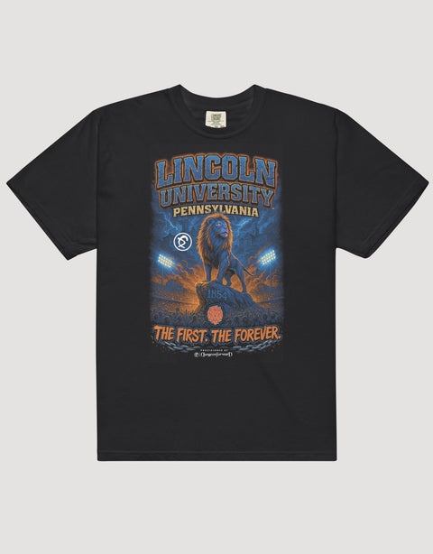 The Dungeon Forward – Lincoln University Pennsylvania – The Yard Bootleg Tee - DungeonForward
