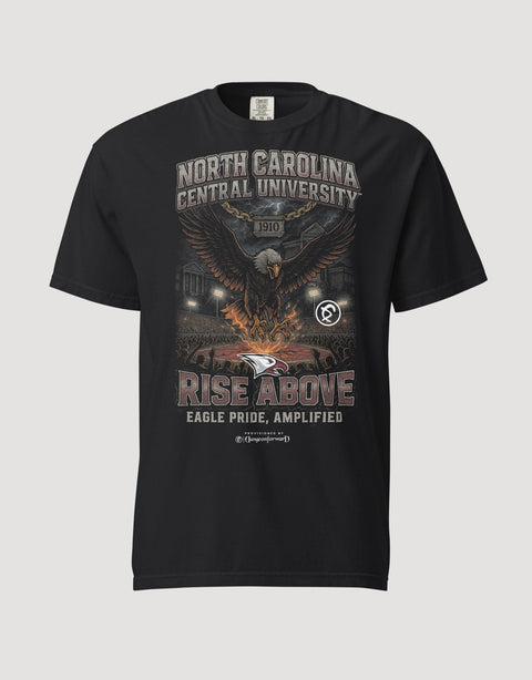The Dungeon Forward – North Carolina Central University – The Yard Bootleg Tee - DungeonForward
