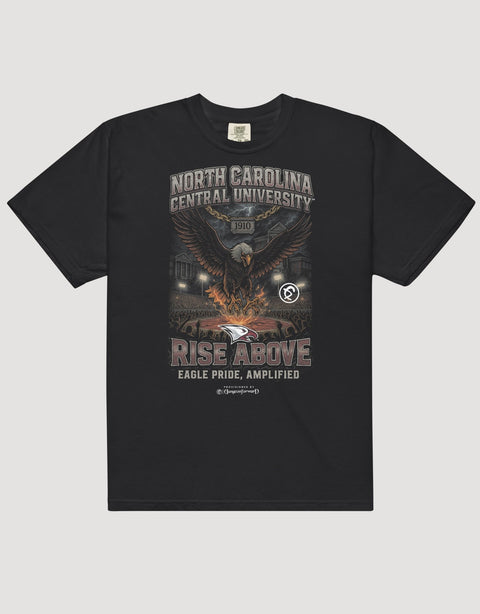 The Dungeon Forward – North Carolina Central University – The Yard Bootleg Tee - DungeonForward