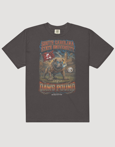 The Dungeon Forward – South Carolina State University – The Yard Bootleg Tee - DungeonForward