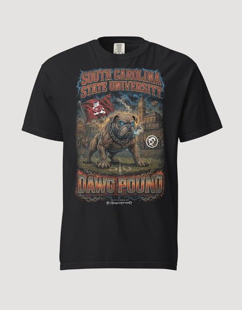 The Dungeon Forward – South Carolina State University – The Yard Bootleg Tee - DungeonForward