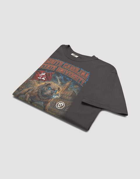 The Dungeon Forward – South Carolina State University – The Yard Bootleg Tee - DungeonForward