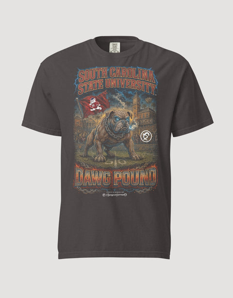 The Dungeon Forward – South Carolina State University – The Yard Bootleg Tee - DungeonForward