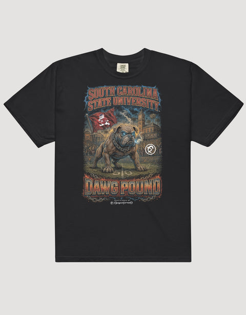 The Dungeon Forward – South Carolina State University – The Yard Bootleg Tee - DungeonForward