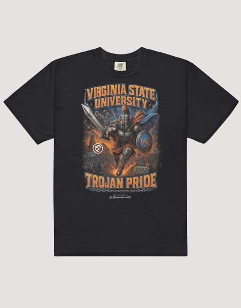 The Dungeon Forward – Virginia State University – The Yard Bootleg Tee - DungeonForward