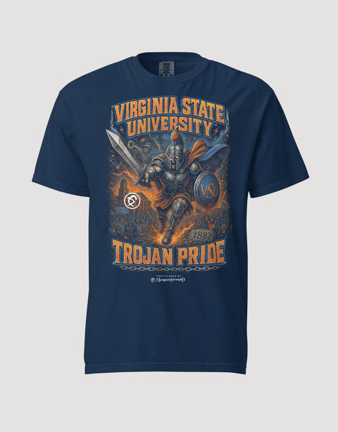 The Dungeon Forward – Virginia State University – The Yard Bootleg Tee - DungeonForward