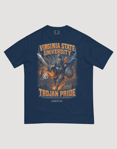 The Dungeon Forward – Virginia State University – The Yard Bootleg Tee - DungeonForward