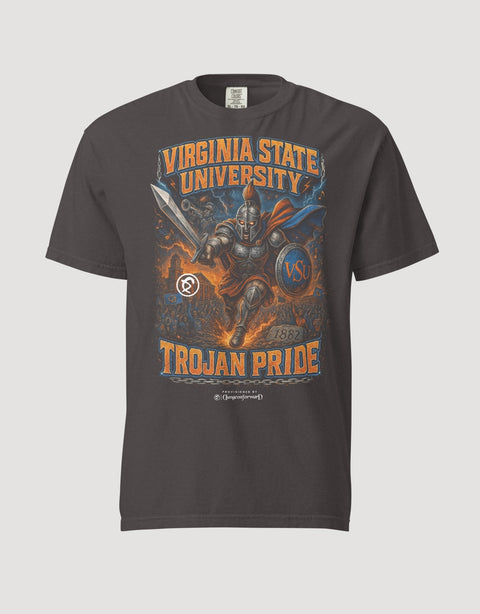 The Dungeon Forward – Virginia State University – The Yard Bootleg Tee - DungeonForward
