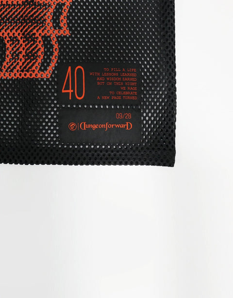 The Palooza Crop Mesh Jersey - Founders 40th Friends And Family Crop - DungeonForward