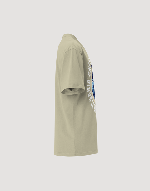 The Yard Essentials - Cheyney University - Full Circle Oversized T-Shirt - DungeonForward