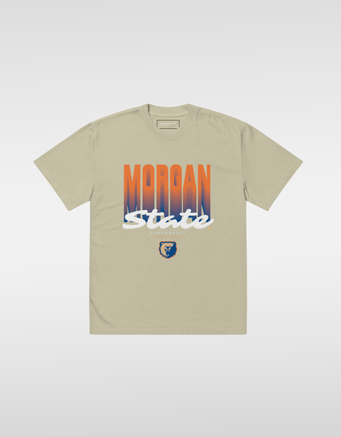 The Yard Essentials - Morgan State University - Morgan Fade Tee - DungeonForward