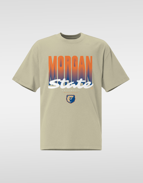 The Yard Essentials - Morgan State University - Morgan Fade Tee - DungeonForward