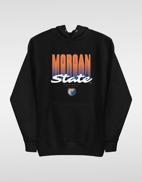 The Yard Essentials - Morgan State University - MSU Fade Hoodie - DungeonForward