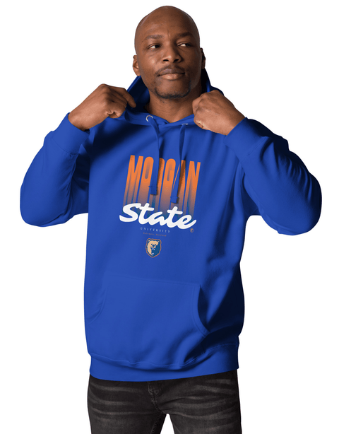 The Yard Essentials - Morgan State University - MSU Fade Hoodie - DungeonForward