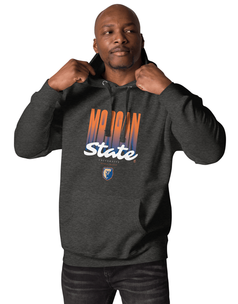 The Yard Essentials - Morgan State University - MSU Fade Hoodie - DungeonForward