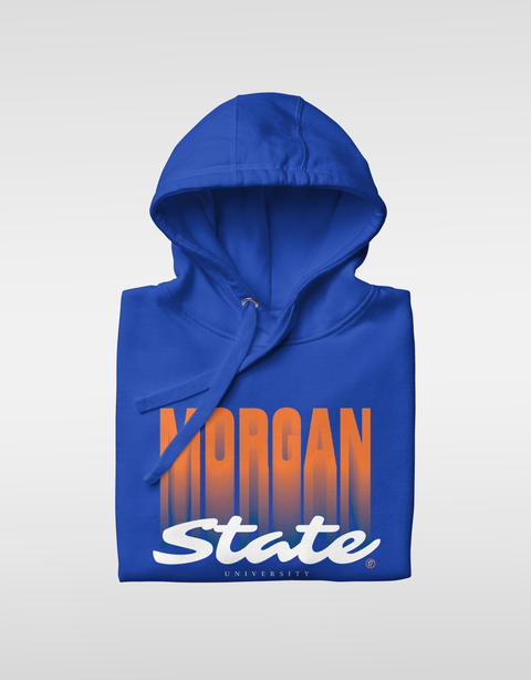 The Yard Essentials - Morgan State University - MSU Fade Hoodie - DungeonForward