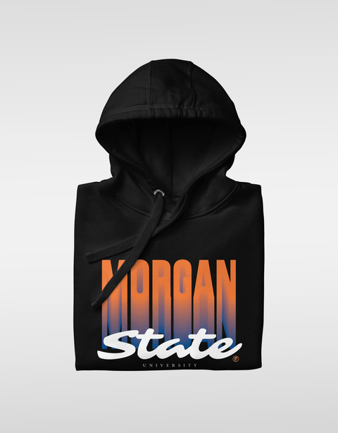 The Yard Essentials - Morgan State University - MSU Fade Hoodie - DungeonForward