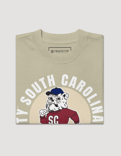 The Yard Essentials - South Carolina State University - Full Circle Oversized T-Shirt - DungeonForward