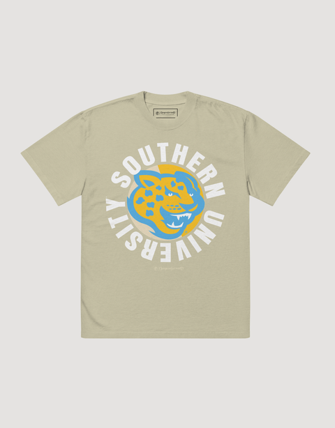 The Yard Essentials - Southern University - Full Circle Oversized T-Shirt - DungeonForward