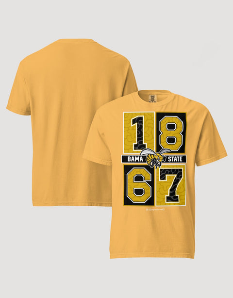 The Yard History - Alabama State University - Concrete Date Tee - DungeonForward