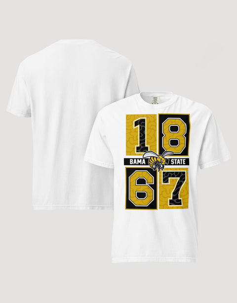 The Yard History - Alabama State University - Concrete Date Tee - DungeonForward