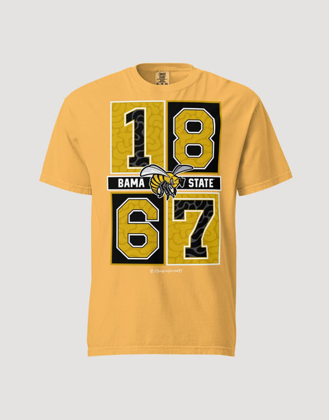 The Yard History - Alabama State University - Concrete Date Tee - DungeonForward