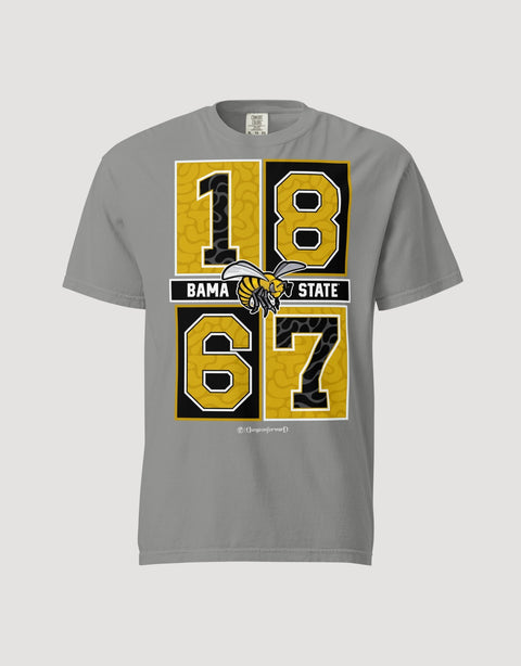 The Yard History - Alabama State University - Concrete Date Tee - DungeonForward