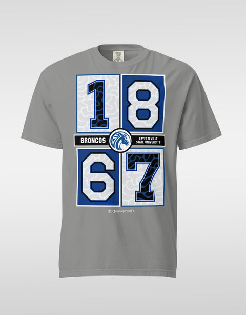 The Yard History - Fayetteville State University - Concrete Date Tee - DungeonForward