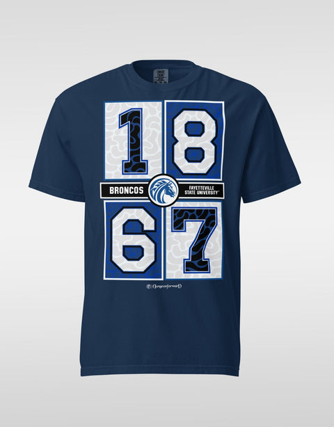 The Yard History - Fayetteville State University - Concrete Date Tee - DungeonForward