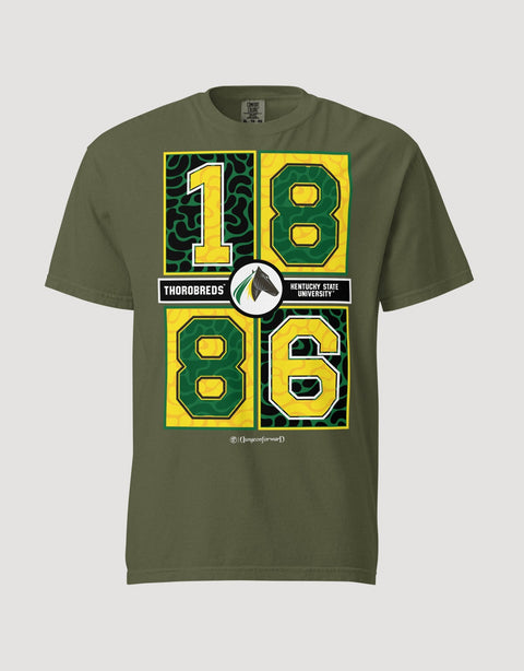The Yard History - Kentucky State University - Concrete Date Tee - DungeonForward
