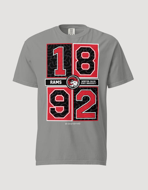The Yard History - Winston - Salem State University - Concrete Date Tee - DungeonForward