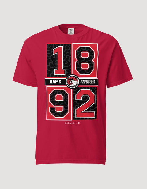 The Yard History - Winston - Salem State University - Concrete Date Tee - DungeonForward