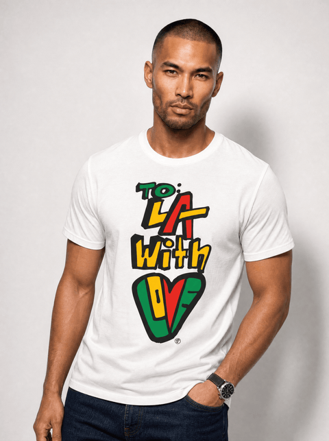 To LA With Love - Premium T-shirt - Net Proceeds Donated - DungeonForward
