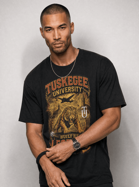 Tuskegee University - Bootleg Pusher T-shirt - DungeonForward