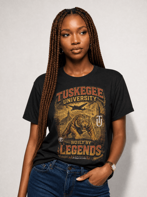 Tuskegee University - Bootleg Pusher T-shirt - DungeonForward