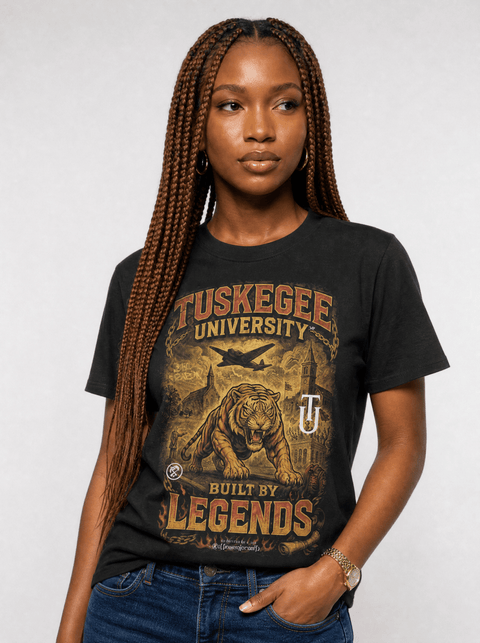 Tuskegee University - Bootleg Pusher T-shirt - DungeonForward